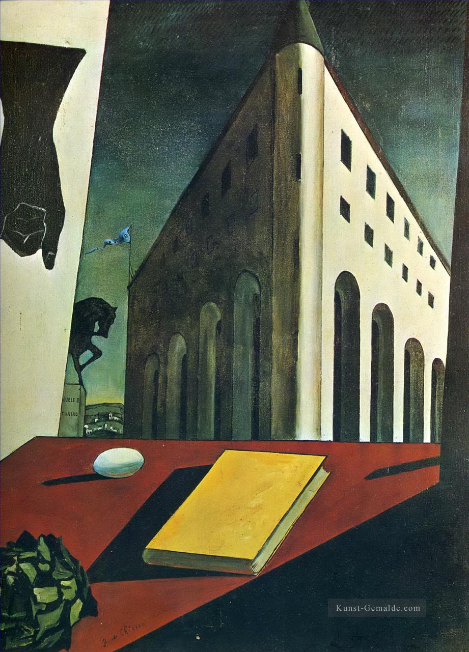 Turin Frühjahr 1914 Giorgio de Chirico Metaphysischer Surrealismus Ölgemälde
